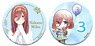 The Quintessential Quintuplets the Movie Can Badge Set Miku Wedding Dress (Anime Toy)