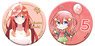 The Quintessential Quintuplets the MovieCan Badge Set Itsuki Wedding Dress (Anime Toy)