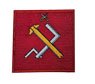 Girls und Panzer das Finale Pravda High School School Emblem Removable Embroidery Wappen (Anime Toy)