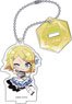 The Idolm@ster Shiny Colors Acrylic Key Ring w/Stand Piapro Characters E: Kagamine Rin (Anime Toy)