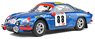 Alpine A110 1600S Rally de Portugal 1971 #88 (Blue) (Diecast Car)