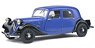 Citroen Traction 7 1937 (Blue / Black) (Diecast Car)