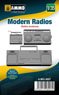 Modern Radios (Set of 4) (Plastic model)