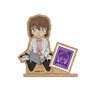 Detective Conan Wooden Stand ` Ai Haibara ` Sitting Ver. (Anime Toy)