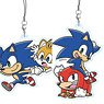 Sonic the Hedgehog Chocokawa Acrylic Strap (Set of 6) (Anime Toy)