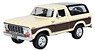 1978 Ford Bronco Hard Top Two Tone W/Spare Tire (Tan/Brown) (ミニカー)