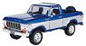 1978 Ford Bronco Hard Top (Blue/White) (Diecast Car)