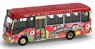 Tiny City No.147 Toyota Coaster (B70) Mini Bus Red (19 Seats) Striking (Diecast Car)