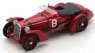 Alfa Romeo 8C No.8 Winner 24H Le Mans 1932 R.Sommer L.Chinetti (ミニカー)