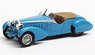 ブガッティ T57 TT Bertelli Therese 1935 ブルー (ミニカー)