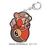 Kirby`s Dream Land 30th Glitter Key Ring (D) With Friends and the Setting Sun (Anime Toy)