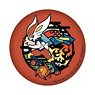 Pokemon Kirie Series Japanese Paper Style Can Badge Cinderace (Anime Toy)