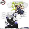 Demon Slayer: Kimetsu no Yaiba Tengen Uzui Double Sided Full Graphic T-Shirt S (Anime Toy)