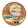 Attack on Titan Chimi Chara Can Badge Reiner (Anime Toy)