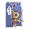 Capcom x B-Side Label Sticker Monster Hunter Felyne (Airou) Watching Over (Anime Toy)