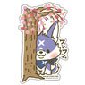 Capcom x B-Side Label Sticker Monster Hunter Palamute Watching Over (Anime Toy)