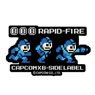CAPCOM×B-SIDE LABELステッカー ロックマン RAPID-FIRE (キャラクターグッズ)