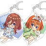 The Quintessential Quintuplets Trading Acrylic Key Ring Nobikoro (Set of 10) (Anime Toy)