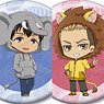 Attack on Titan Trading Marley`s Soldiers Chibi Chara Can Badge (Set of 8) (Anime Toy)