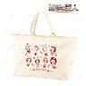 Attack on Titan Marley`s Soldiers Chibi Chara Big Zip Tote Bag (Anime Toy)