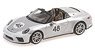 Porsche 911 (991) Speedster 2019 Silver Heritage Package (Diecast Car)