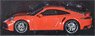 Porsche 911 (992) Turbo S 2020 Orange (Diecast Car)