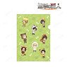 Attack on Titan Survey Corps Chibi Chara Clear File (Anime Toy)