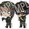 Detective Conan Trading Acrylic Key Ring Survival Deformed (Set of 10) (Anime Toy)