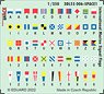 International Marine Signal Flags Space (Plastic model)