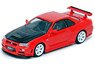 Nissan スカイライン GT-R R34 R-TUNE Active Red w/Carbon Bonnet (ミニカー)