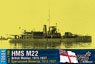 British Monitor HMS M22, 1915-1937 (Plastic model)
