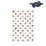 Monster Hunter Rise Monster Icon Clear File (Anime Toy)