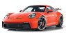 Porsche 911 (992) GT3 2021 Orange / Black Wheel (Diecast Car)