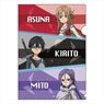 Sword Art Online Progressive: Aria of a Starless Night A4 Clear File Assembly A (Anime Toy)