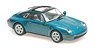 ポルシェ 911 タルガ 1995 ブルー (ミニカー)