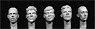 General Purpose Caucasian Heads Various Hair Styles and Facial (5 Types) (Plastic model)
