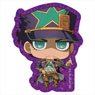 [JoJo`s Bizarre Adventure Part 6: Stone Ocean] Chimi Chara Glitter Acrylic Badge (5) Jotaro Kujo (Anime Toy)