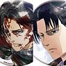 Attack on Titan Chara Badge Collection Vol.3 Levi Art-pic (Set of 6) (Anime Toy)