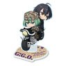 Sword Art Online Alternative Gun Gale Online [Chara Ride] Shirley & Clarence on Bike Acrylic Stand (Anime Toy)
