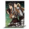 Attack on Titan Acrylic Portrait F [Eren & Levi & Erwin & Hange] (Anime Toy)