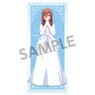 The Quintessential Quintuplets Microfiber Sports Towel Miku Wedding Dress Ver. (Anime Toy)