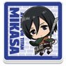 Attack on Titan Acrylic Coaster Vol.2 [Mikasa] (Anime Toy)