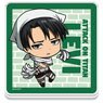 Attack on Titan Acrylic Coaster Vol.2 [Levi B] (Anime Toy)