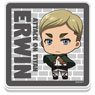 Attack on Titan Acrylic Coaster Vol.2 [Erwin] (Anime Toy)