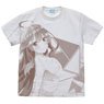 [The Quintessential Quintuplets] Itsuki Nakano All Print T-Shirt Wedding Dress Ver. White S (Anime Toy)