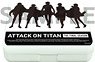 Attack on Titan The Final Season Accessory Case Silhouette Design (Anime Toy)