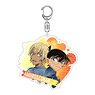 Detective Conan Acrylic Key Ring (Conan & Amuro) (Anime Toy)