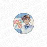Detective Conan Can Badge Pale Tone Series Shinichi Kudo Flower Ver. (Anime Toy)