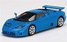 Bugatti EB110 Super Sports Blue Bugatti (Diecast Car)