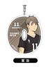 Initial Acrylic Key Ring Haikyu!! 10 Osamu Miya IAK (Anime Toy)